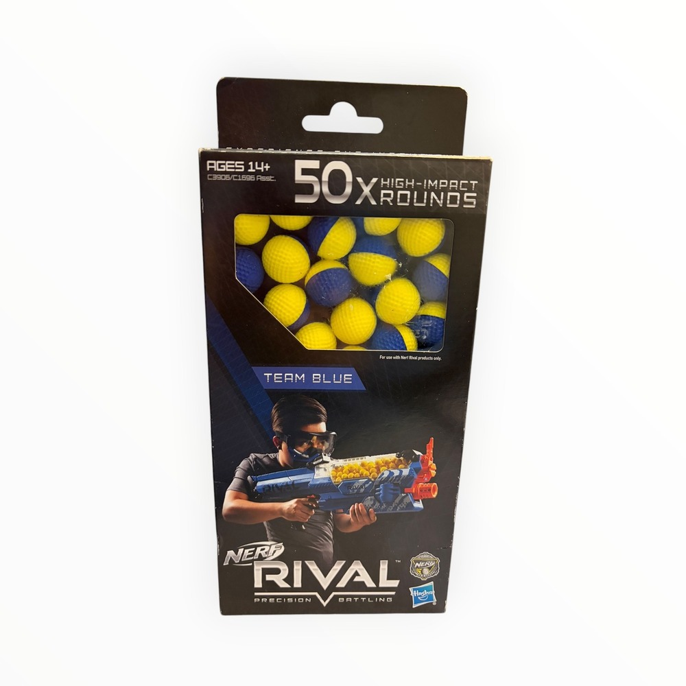 Nerf Rival 50 High-Impact Rounds Team Blue Refill Pack Hasbro C3906/C1696